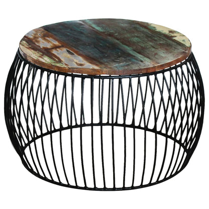 Coffee Table | Multicolour | Reclaimed wood and iron | Medium | Durable
