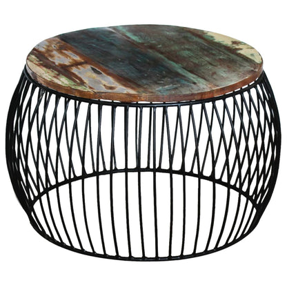 Coffee Table | Multicolour | Reclaimed wood and iron | Medium | Durable