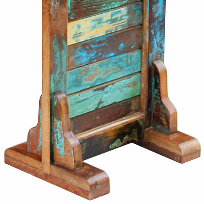 243330 vidaXL Hall Mirror Solid Reclaimed Wood 47x23x180 cm