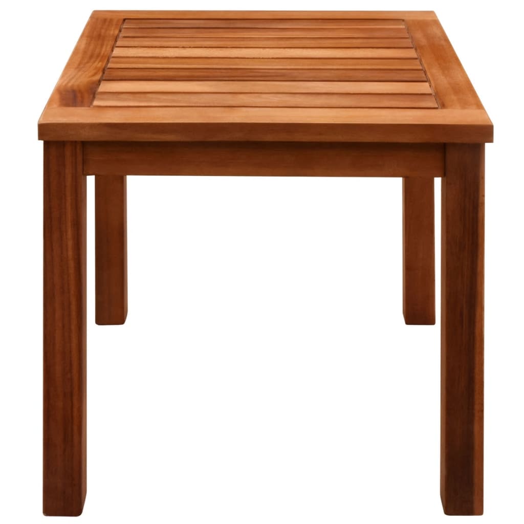 Sun Lounger | Dark wood, Black | Acacia wood and textilene | Full