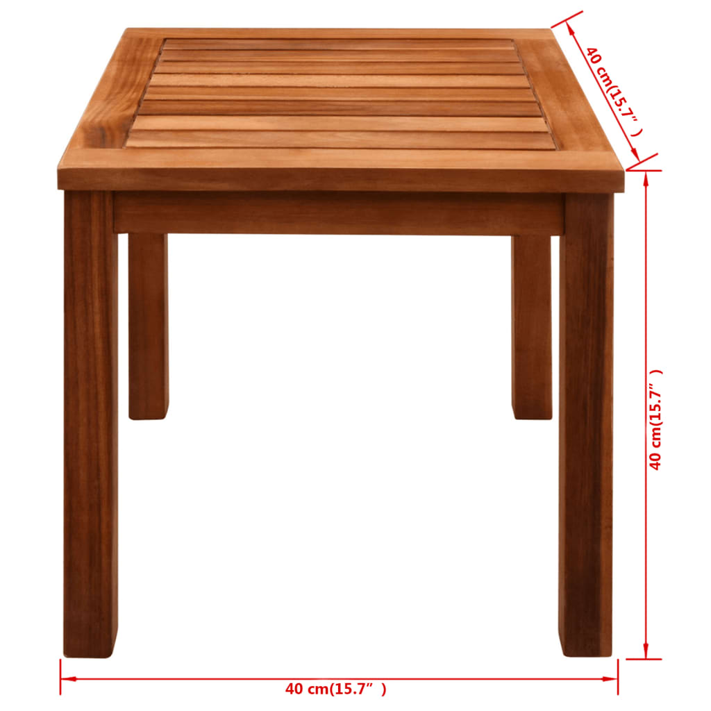 Sun Lounger | Dark wood, Black | Acacia wood and textilene | Full