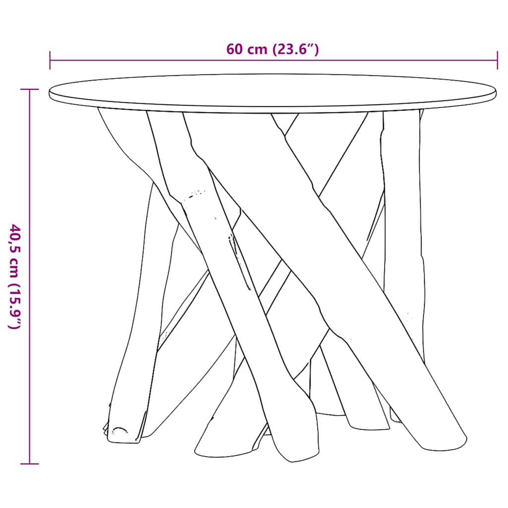 Coffee Table | Brown with a clear glass top