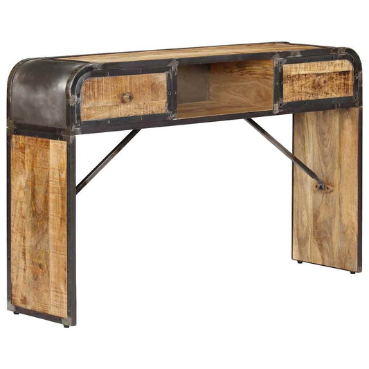 247805 vidaXL Sideboard 120x30x75 cm Solid Mango Wood