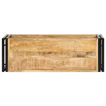 247808 vidaXL TV Cabinet 90x30x40 cm Solid Mango Wood