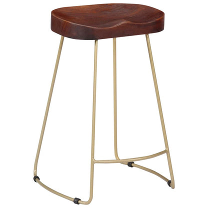 Gavin Bar Stools 2 pcs Solid Mango Wood