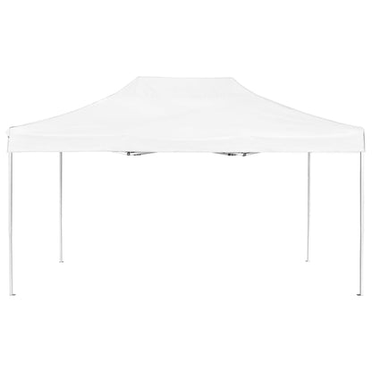 Professional Folding Party Tent Aluminium 4.5x3 m White