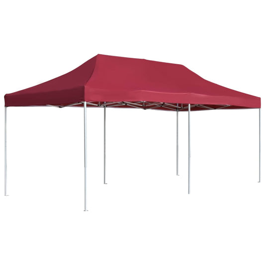 Party Tent | Wine Red | Aluminium alloy, Oxford fabric with PVC coating