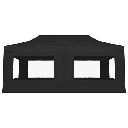 Professional Folding Party Tent with Walls Aluminium 6x3 m Anthracite