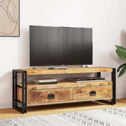 TV Cabinet 120x35x45 cm Solid Mango Wood