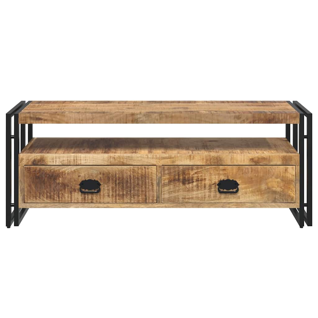 TV Cabinet 120x35x45 cm Solid Mango Wood