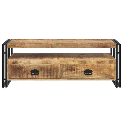 TV Cabinet 120x35x45 cm Solid Mango Wood