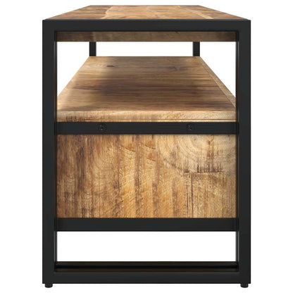 TV Cabinet 120x35x45 cm Solid Mango Wood
