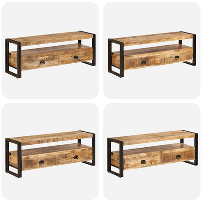 TV Cabinet 120x35x45 cm Solid Mango Wood
