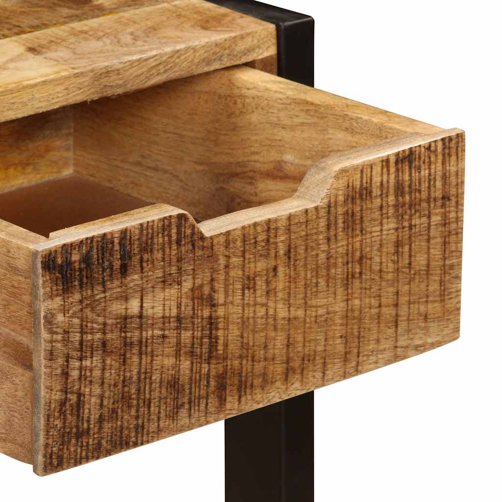 247406 vidaXL Sideboard with 3 Drawers 110x35x75 cm Solid Mango Wood