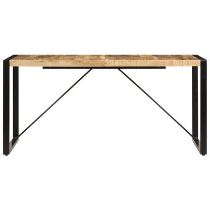 Dining Table 160x80x75 cm Solid Mango Wood