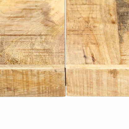247417 vidaXL Dining Table 160x80x75 cm Solid Mango Wood