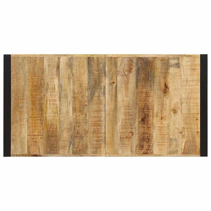 247420 vidaXL Dining Table 140x70x75 cm Solid Mango Wood