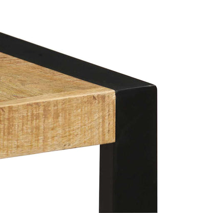 247420 vidaXL Dining Table 140x70x75 cm Solid Mango Wood