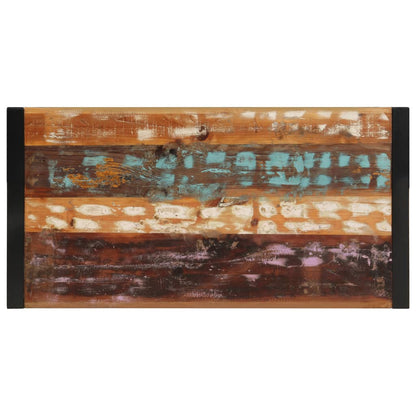 Coffee Table | Multicolour | Solid Reclaimed Wood | 120 cm long | Durable