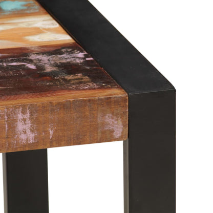 Coffee Table | Multicolour | Solid Reclaimed Wood | 120 cm long | Durable
