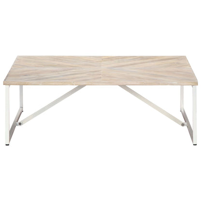 Coffee Table 110x110x36 cm Solid Mango Wood