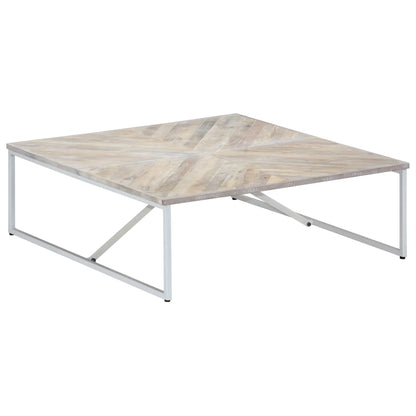Coffee Table 110x110x36 cm Solid Mango Wood