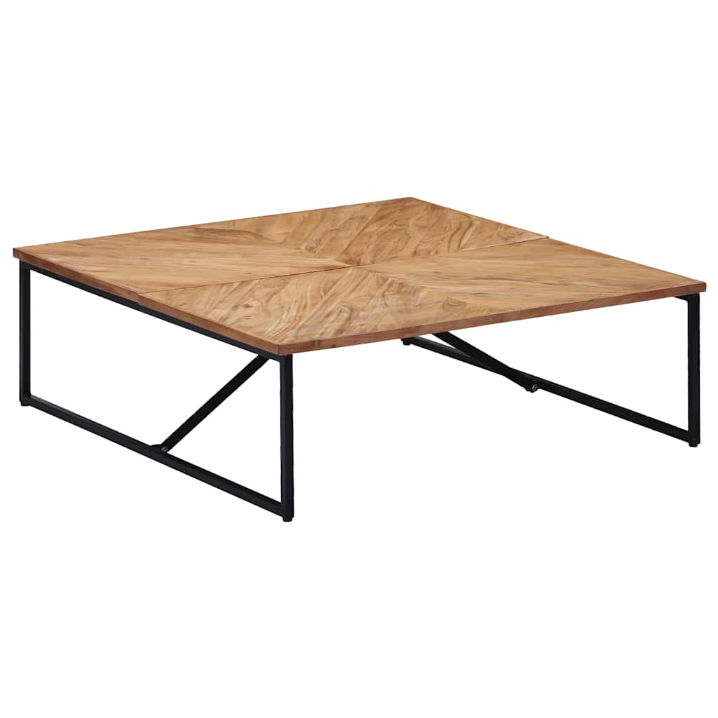 247699 vidaXL Coffee Table 110x110x36 cm Solid Acacia Wood