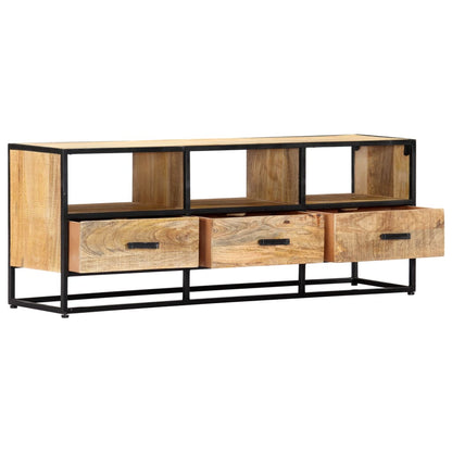 247742 vidaXL TV Cabinet 120x30x45 cm Solid Mango Wood
