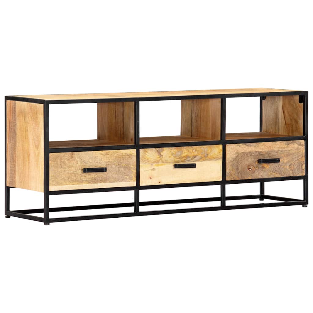 247742 vidaXL TV Cabinet 120x30x45 cm Solid Mango Wood