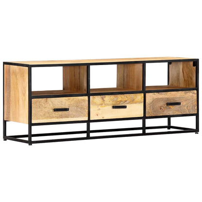 247742 vidaXL TV Cabinet 120x30x45 cm Solid Mango Wood
