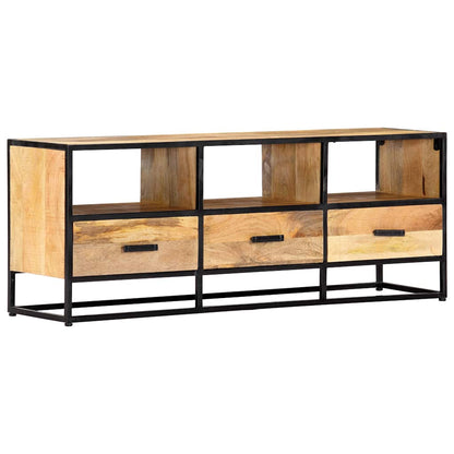 247742 vidaXL TV Cabinet 120x30x45 cm Solid Mango Wood