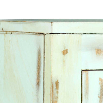247763 vidaXL Sideboard Light Blue 110x35x70 cm Solid Mango Wood