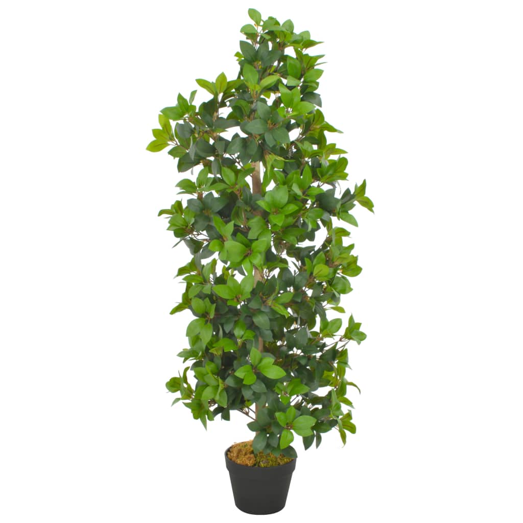 Artificial Plant Laurel Tree with Pot Green 120 cm - Lifelike laurel tree with detailed leaves, perfect for home or office decoration.