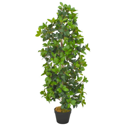Artificial Plant Laurel Tree with Pot Green 120 cm - Lifelike laurel tree with detailed leaves, perfect for home or office decoration.
