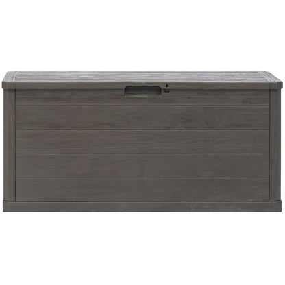 Garden Storage Box 280 L Brown