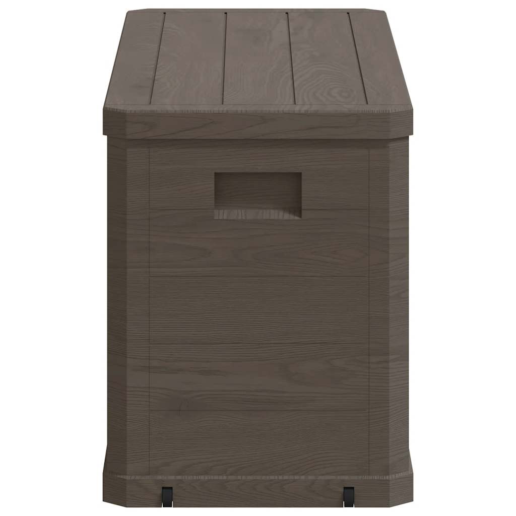 45687 vidaXL Garden Storage Box 280 L Brown