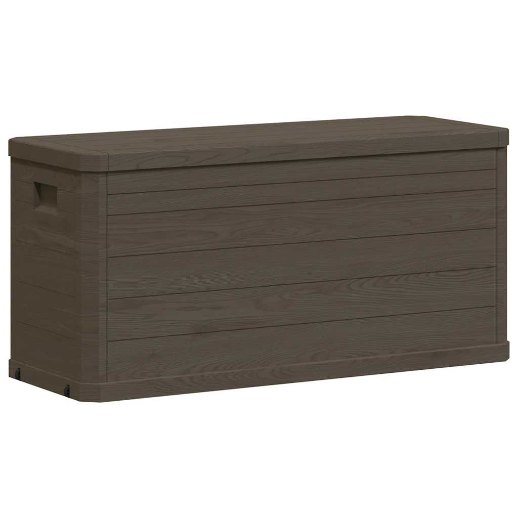 45687 vidaXL Garden Storage Box 280 L Brown