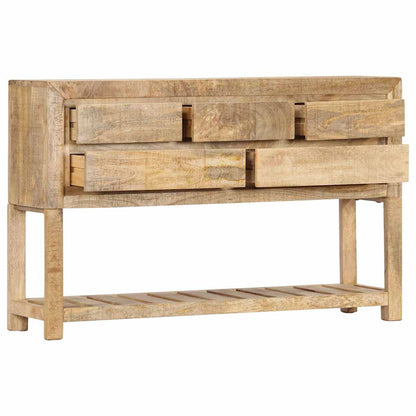 247479 vidaXL Sideboard 120x30x75 cm Solid Mango Wood