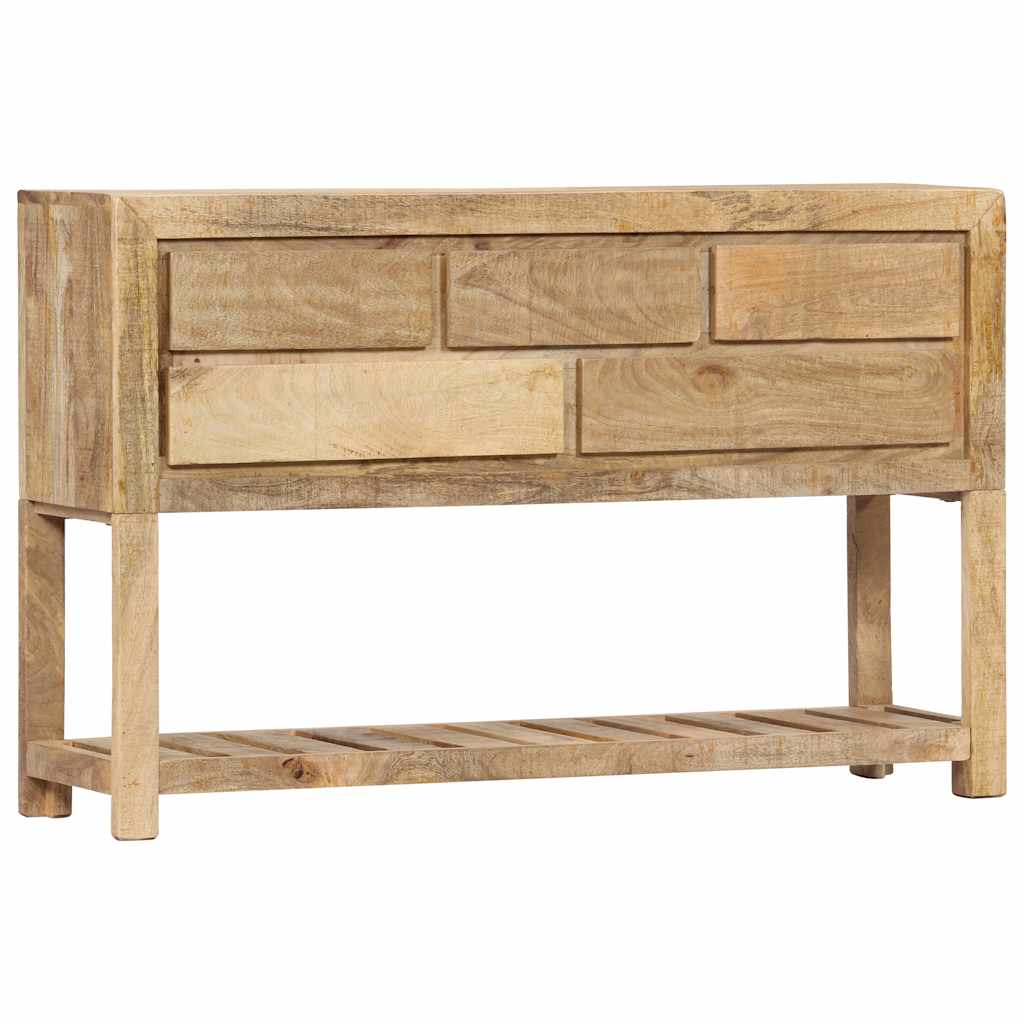 247479 vidaXL Sideboard 120x30x75 cm Solid Mango Wood