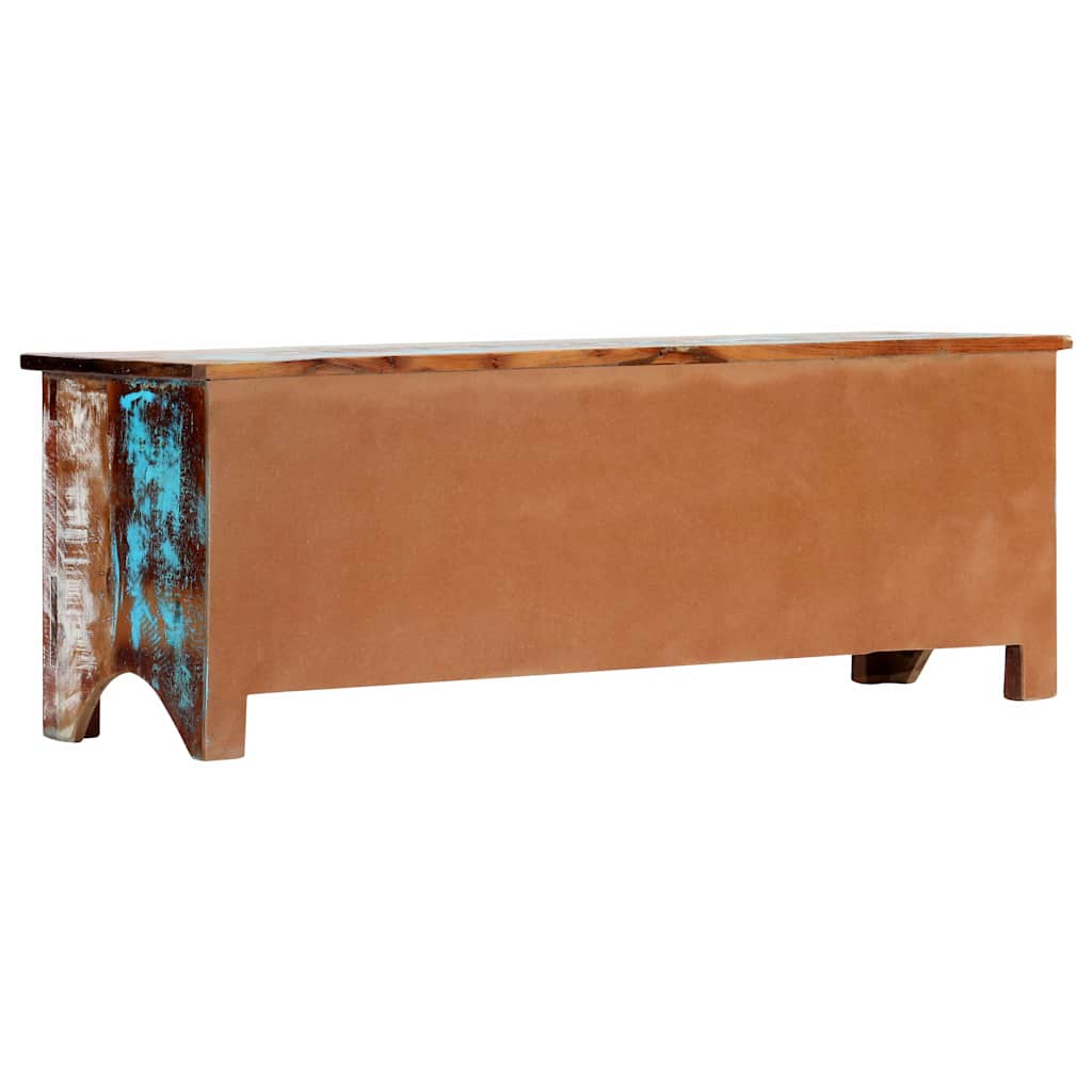 247855 vidaXL TV Cabinet 120x30x40 cm Solid Reclaimed Wood