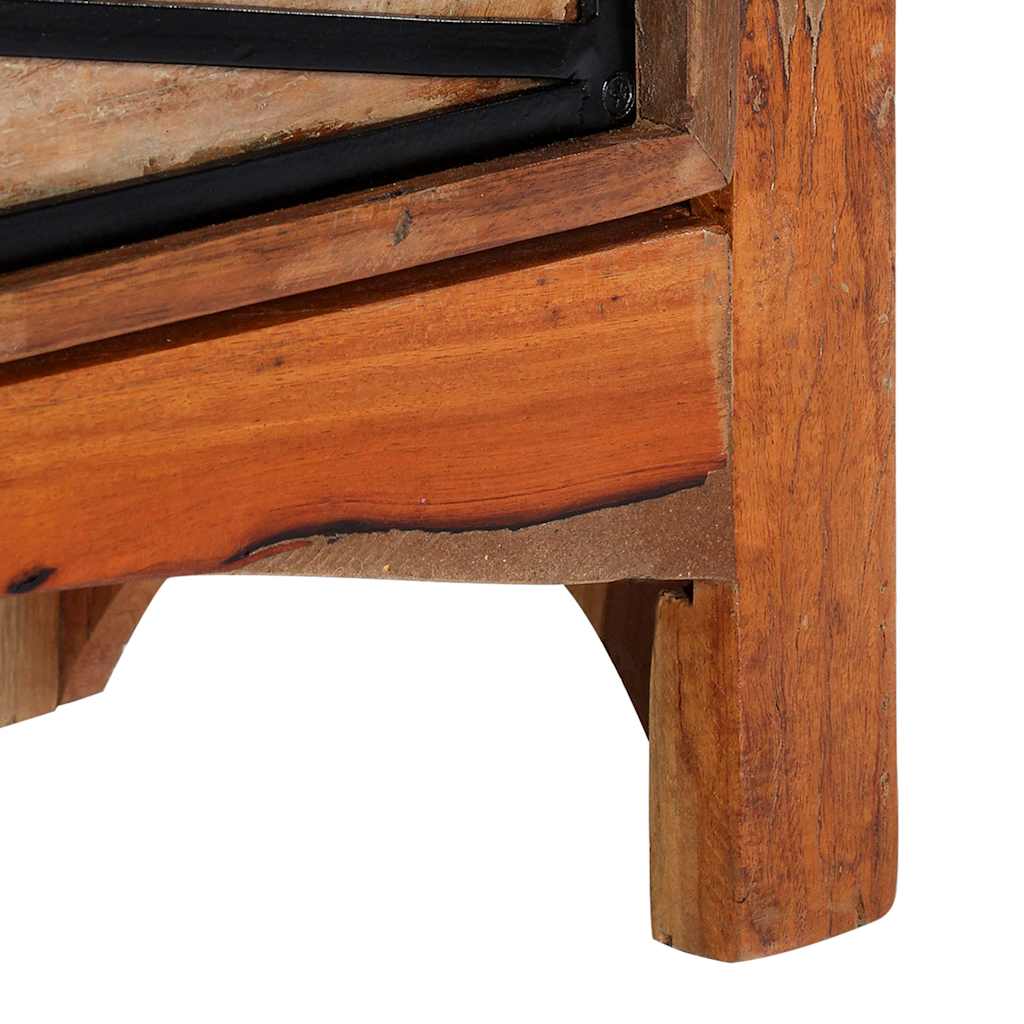 247855 vidaXL TV Cabinet 120x30x40 cm Solid Reclaimed Wood