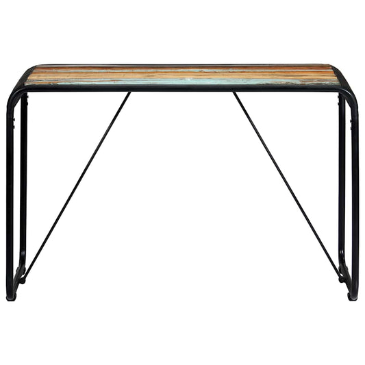 247864 vidaXL Dining Table 118x60x76 cm Solid Reclaimed Wood