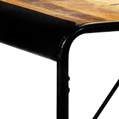 Dining Table 180x90x76 cm Solid Rough Mango Wood