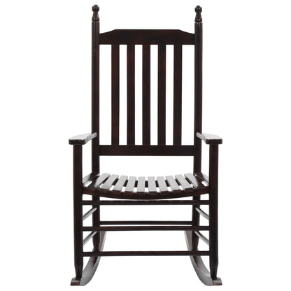 Rocking Chair | Brown | Poplar hardwood | Standard |  Durable