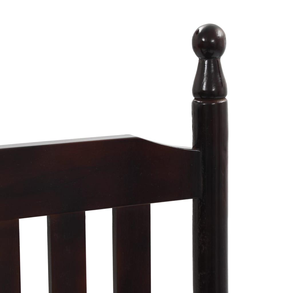 Rocking Chair | Brown | Poplar hardwood | Standard |  Durable