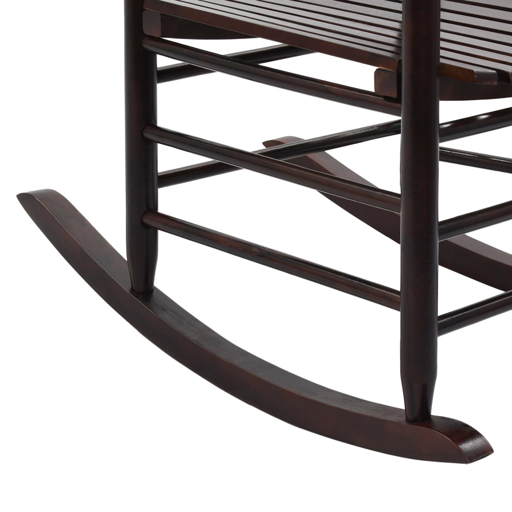 Rocking Chair | Brown | Poplar hardwood | Standard |  Durable
