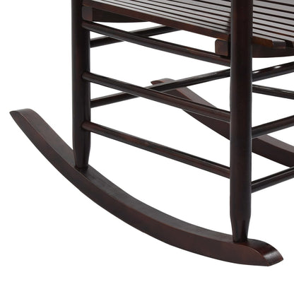 Rocking Chair | Brown | Poplar hardwood | Standard |  Durable