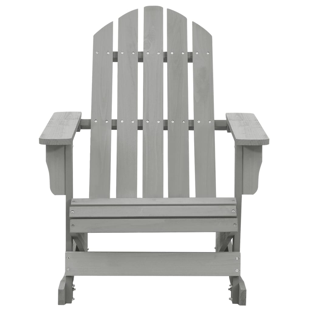 Garden Rocking Chair | Grey | Hardwood | Standard | Durable