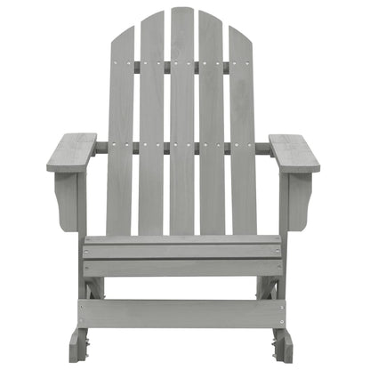Garden Rocking Chair | Grey | Hardwood | Standard | Durable