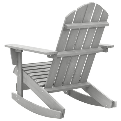 Garden Rocking Chair | Grey | Hardwood | Standard | Durable